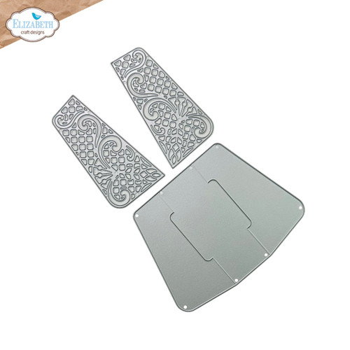 Elizabeth Craft Metal Die-Delicate Fancy Card Easel - 5A003G5X-1HB21 - 741527318550