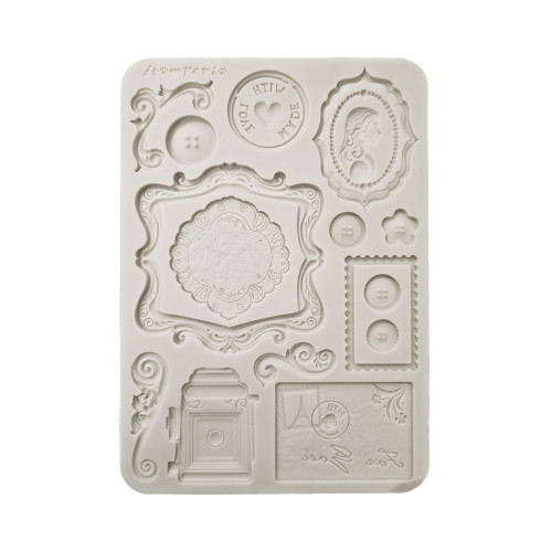 Stamperia Silicon Moulds, Soft Clay-Quiet Days - 5A003FYM-1H9TM