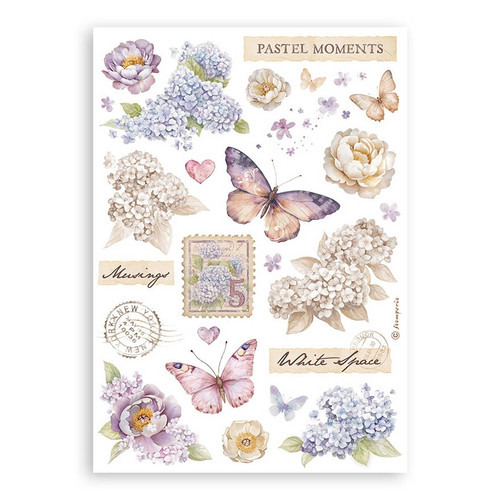 Stamperia A5 Washi Pad 8/Pkg-Quiet Days - 5A003FYK-1H9TR Stamperia A5 Washi Pad 8/Pkg-Quiet Days - 5A003FYK-1H9TR