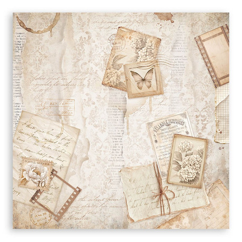 Stamperia Single-Sided Paper Pad 12"x12" 22/Pkg-Quiet Days - 5A003FZJ-1H9V0 Stamperia Single-Sided Paper Pad 12"x12" 22/Pkg-Quiet Days - 5A003FZJ-1H9V0