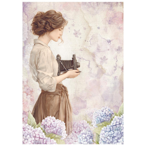 Stamperia Rice Paper A6 8/Pkg-Quiet Days - 5A003FYY-1H9TG