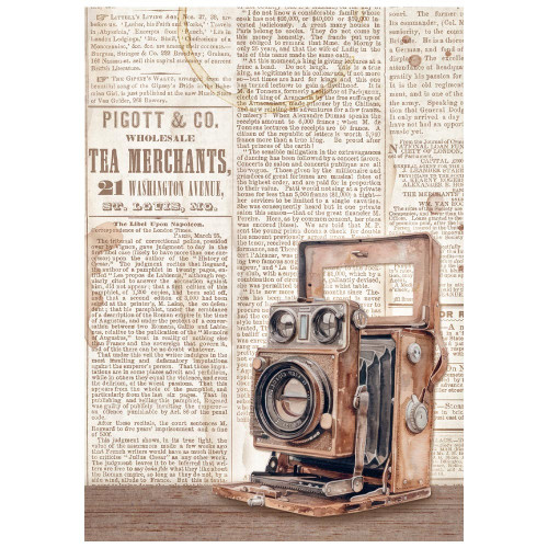 Stamperia Rice Paper A6 8/Pkg-Quiet Days - 5A003FYY-1H9TG