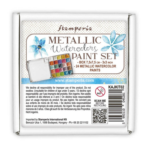 Stamperia Watercolor Selection-Watercolor - 5A003FZS-1H9V2 Stamperia Watercolor Selection-Watercolor - 5A003FZS-1H9V2