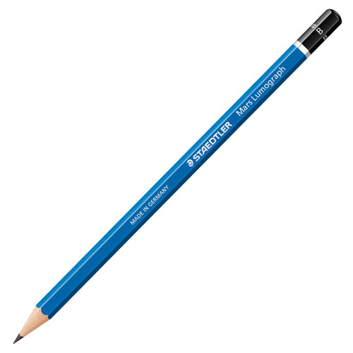Staedtler Mars Lumograph Pencil-B - 5A0035NJ-1H71M - 4007817104132