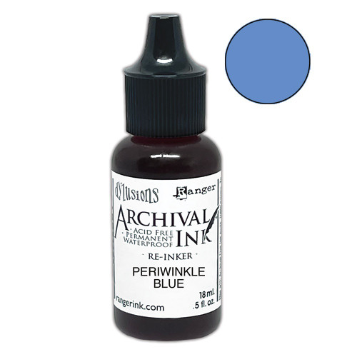 Dyan Reaveley Dylusions Archival Reinkers-Periwinkle Blue - 5A003DBD-1H9KD - 789541092216