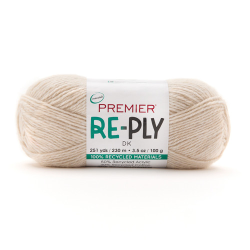 Premier Re-Ply Yarn-White - 5A003G3L-1H9YJ - 840166868447
