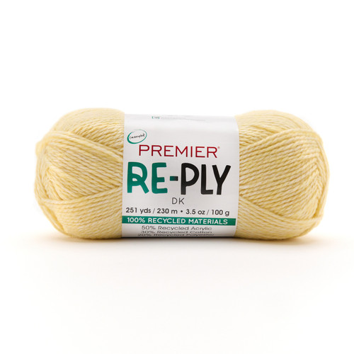Premier Re-Ply Yarn-Yellow - 5A003G3L-1H9YL - 840166867037