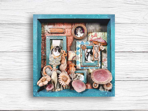 Stamperia Furry Friends Stencil-Numbers And Letters Pattern - 5A003CVK-1H93L