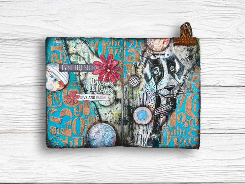 Stamperia Furry Friends Stencil-Numbers And Letters Pattern - 5A003CVK-1H93L