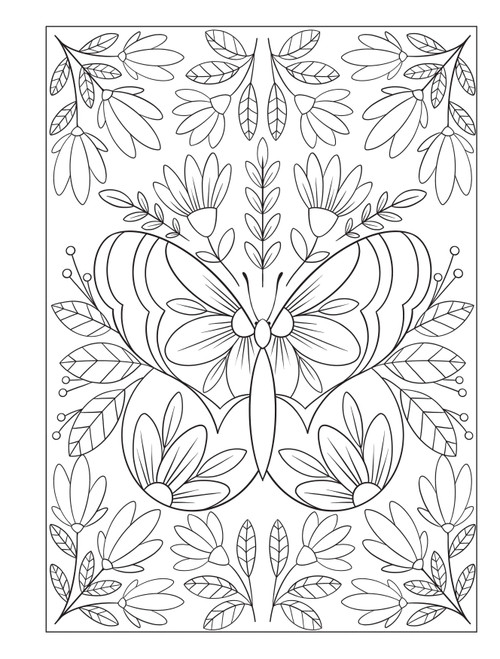 Creative Haven: Boho Bugs Coloring Book-Soft Cover - 5A003DB3-1H9K2