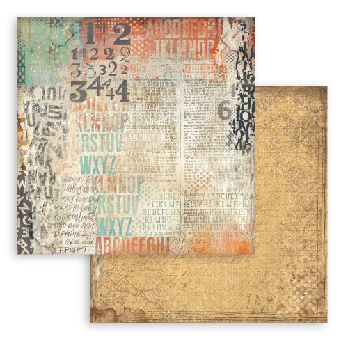 Stamperia Backgrounds Double-Sided Paper Pad 8"X8" 10/Pkg-Furry Friends - 5A003CVW-1H936