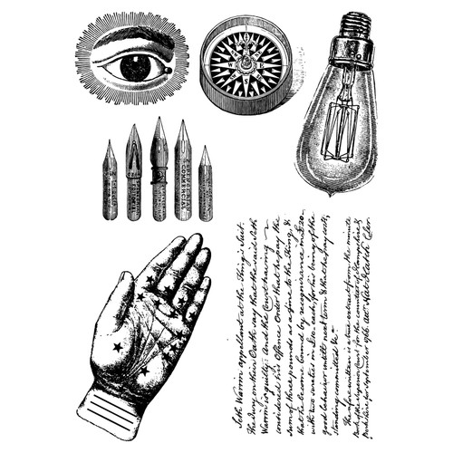 Sizzix Studio A5 Clear Stamp and Stencil Set By Mark Montano-My Favorite Things - 5A003DJQ-1H9RN Sizzix Studio A5 Clear Stamp and Stencil Set By Mark Montano-My Favorite Things - 5A003DJQ-1H9RN