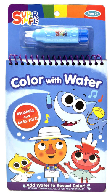 Super Simple Color With Water-Hard Cover - 5A003DB1-1H9K4 - 9780486854250