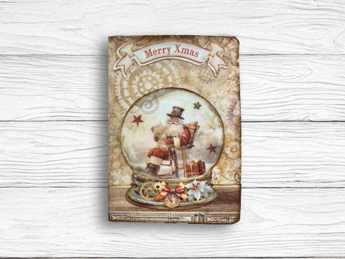 Stamperia Gear Up For Christmas Stencil -Gears - 5A003CVV-1H93C