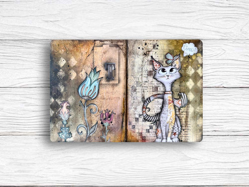 Stamperia Furry Friends Stencil-Rhombus Pattern - 5A003CVF-1H946