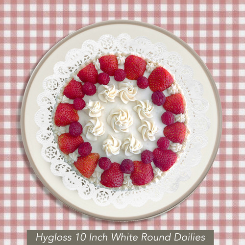 Hygloss Paper Lace Doilies Round 10" 36/Pkg-White - 5A003CM7-1H8XV