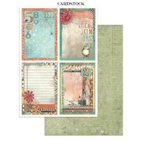 Stamperia Junk journal stickers, cut-outs, backgrounds-Furry Friends - 5A003CW4-1H94C