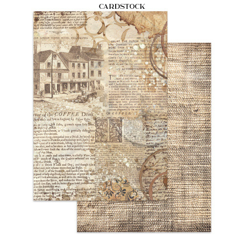 Stamperia Junk journal stickers, cut-outs, backgrounds-Coffee And Chocolate - 5A003CVT-1H94G