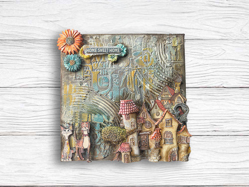Stamperia Wooden Shapes A5-Furry Friends - 5A003CVD-1H94Y