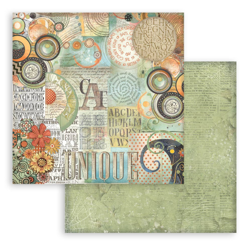 Stamperia Backgrounds Double-Sided Paper Pad 12"X12" 10/pkg-Furry Friends - 5A003CWB-1H94D