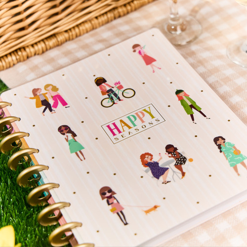 Happy Planner 12-Month Undated Classic Disc Bound Planner-Squad Goals - 5A003GVS-1HBXX