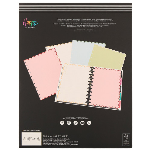 Happy Planner Big Fill Paper-Caf Coquette - 5A003GV3-1HBXZ