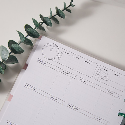 Happy Planner 12-Month Undated Classic Disc Bound Planner-Glowing Goals - 5A003GVR-1HBY3