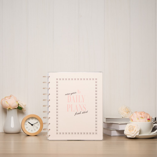 Happy Planner Big 12 Month Disc Bound Undated Planner-Caf? Coquette - 5A003GVF-1HBY8