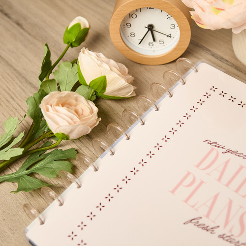 Happy Planner Big 12 Month Disc Bound Undated Planner-Cafe Coquette - 5A003GVF-1HBY8