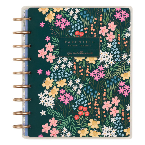 Happy Planner Classic Disc Bound Guided Journal-Cool Bloom Parenting - 5A003GVC-1HBY9