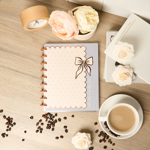 Happy Planner Classic Disc Bound Notebook-Cafe Coquette - 5A003GVG-1HBYB
