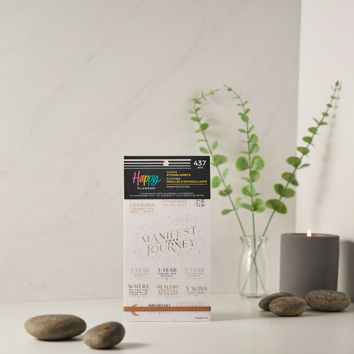 Happy Planner Classic Sticker Value Pack 30/Pkg-Manifestation - 5A003GVM-1HBXP