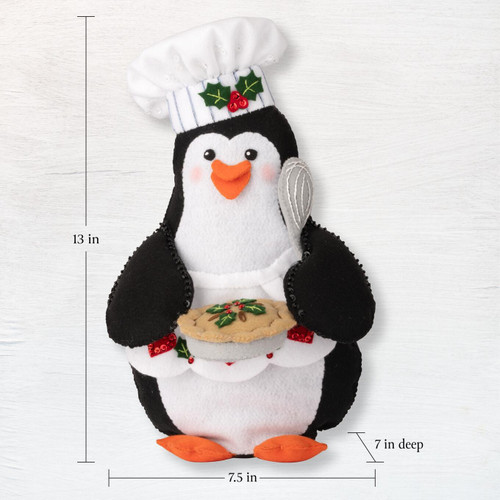 Bucilla Felt Wall Hanging Applique Kit-Baking Up Cheer - 5A003G3B-1H9XS Bucilla Felt Wall Hanging Applique Kit-Baking Up Cheer - 5A003G3B-1H9XS