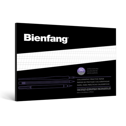 Speedball Bienfang Calligraphy Practice Pad-11" X 8.5" - 5A003G8T-1HB55 - 651032001413