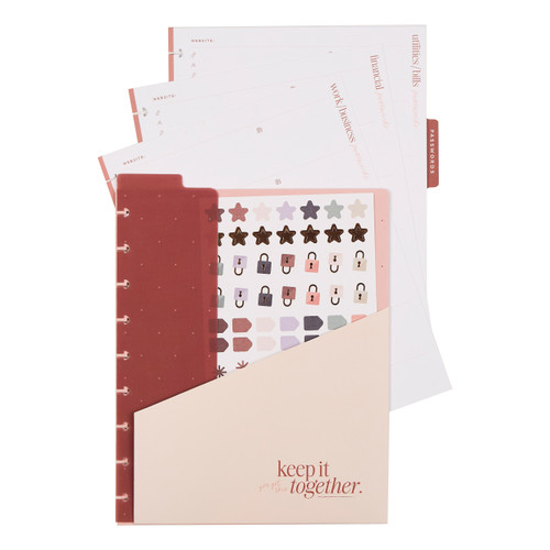 2 Pack - Happy Planner Classic Accessory Pack-Passwords - 5A003GVQ-1HBXR