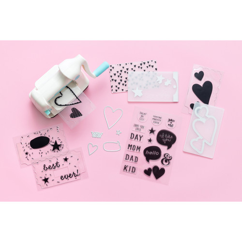 We R Mini Evolution Die Cut Machine & Stamping Kit- - WR636107