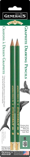 6 Pack - Kimberly Graphite Pencils 2/Pkg-B Blistercarded - 525-BBP - 044974115254