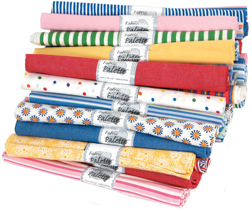 36 Pack - Fabric Palette Fat Quarter Assortment 18"X21" 1/Pkg-Light 1/Pkg - MDGFQ-LHT - 699919862306