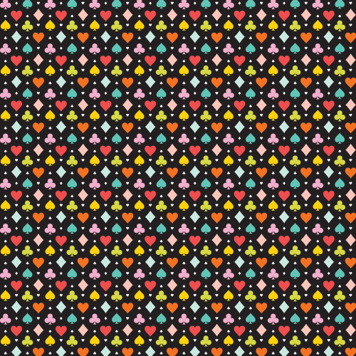 25 Pack - Simple Stories Game Night Double-Sided Cardstock 12"x12"-Deal With It - 5A003CS2-1H8ZM