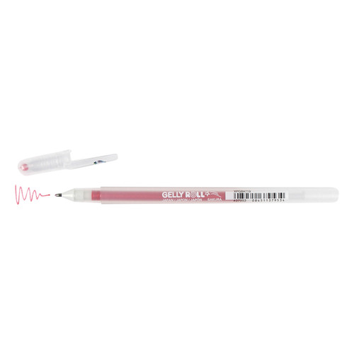 6 Pack - Sakura Gold Shadow Gelly Roll Pen-Red Star - XPGB-37953