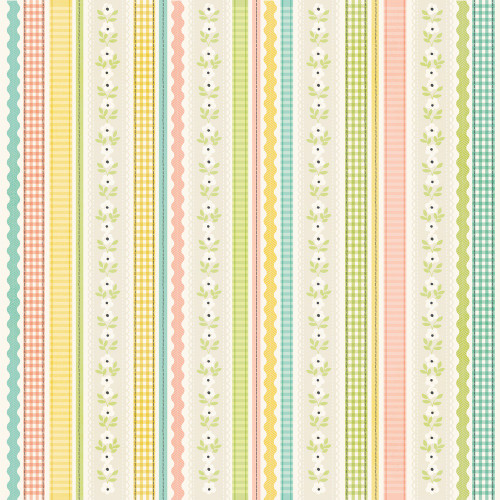 25 Pack - Simple Stories Pooh Baby Double-Sided Cardstock 12"x12"-Simple Adorable - 5A003CSD-1H8ZT