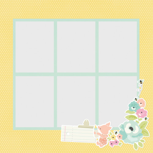 3 Pack - Simple Stories Simple Page Pieces Die Cuts 14/Pkg-Classic Pooh Baby - 5A003CPB-1H90C