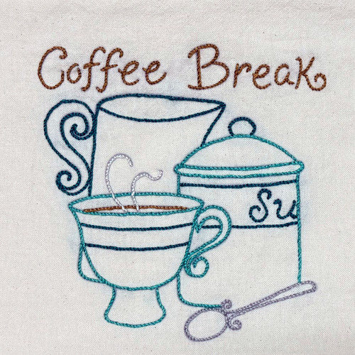 6 Pack - Stitcher's Revolution Iron-On Transfers-Java Break - SR-1HDNT