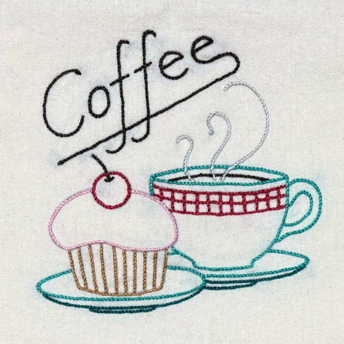 6 Pack - Stitcher's Revolution Iron-On Transfers-Java Break - SR-1HDNT