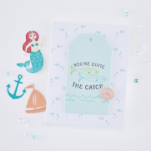 Hero Arts Letterpress & Foil Plate-Glad We're Tight - 5A003J7X-1HDGK Hero Arts Letterpress & Foil Plate-Glad We're Tight - 5A003J7X-1HDGK