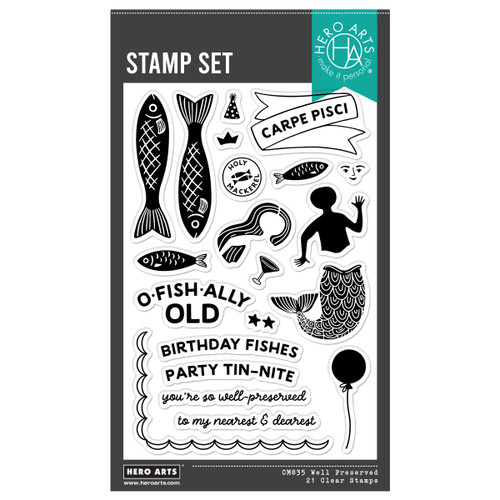 Hero Arts Clear Stamp Set-Well Preserved - 5A003J7Q-1HDFW - 085700950725 Hero Arts Clear Stamp Set-Well Preserved - 5A003J7Q-1HDFW - 085700950725