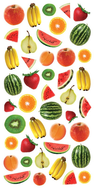 Paper House Decorative Stickers-Fruit - 5A003JF2-1HDQJ - 767636852433