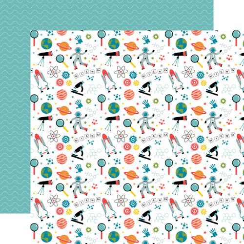 25 Pack - Echo Park Field Trip Double-Sided Cardstock 12X12"-Science Essentials - 5A003D1Q-1H99F - 810192596942