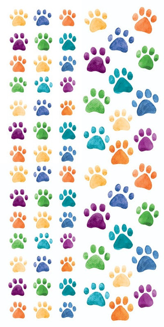 Paper House Decorative Stickers-Paw Prints - 5A003JHG-1HDR2 - 767636852518 Paper House Decorative Stickers-Paw Prints - 5A003JHG-1HDR2 - 767636852518