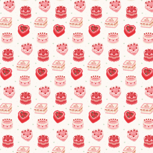 25 Pack - Carta Bella Be Mine Double-Sided Cardstock 12"X12"-Cakes - 5A003D2J-1H9BG